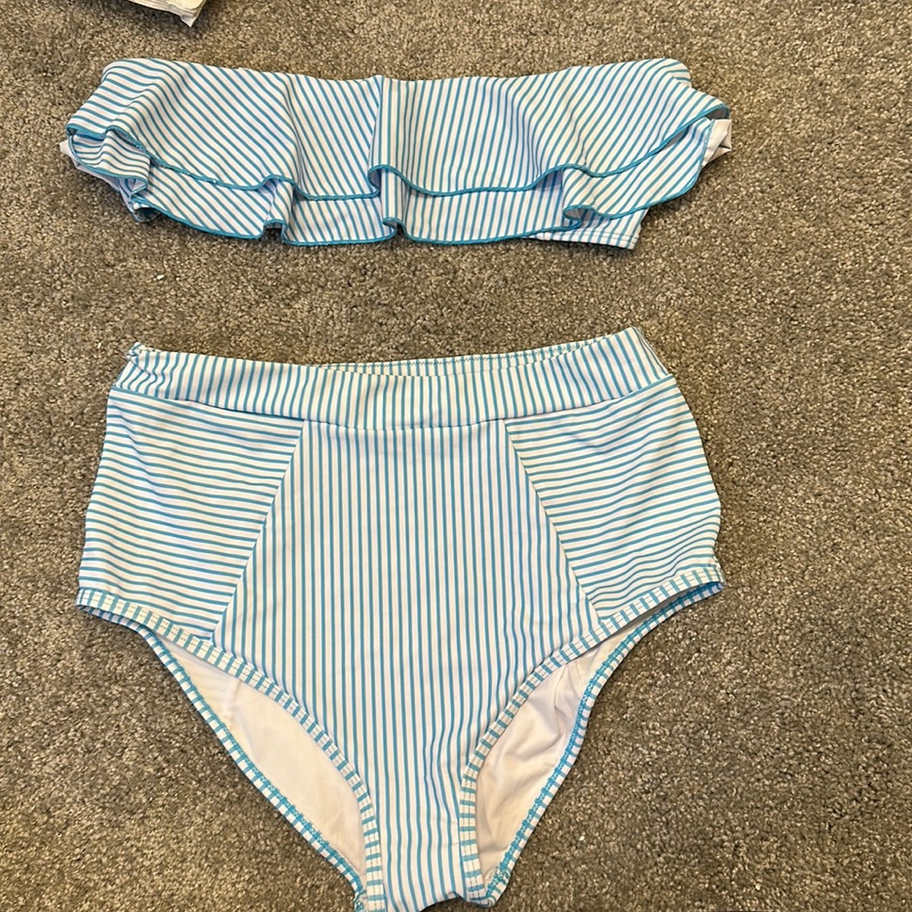 high waisted bikini